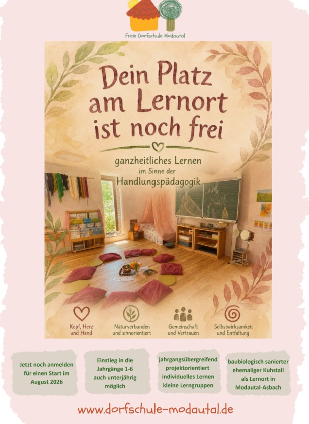 FreieDorfschuleModautal DeinPlatzIstNochFrei